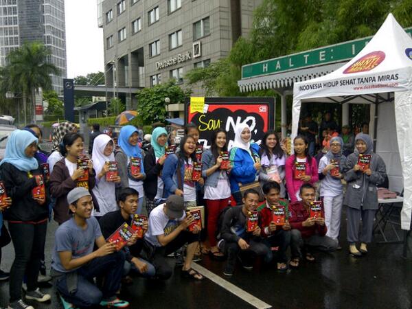 fahiraidris's tweet photo. TQ Lastya sayang > RT @lastyaa: Seneng jg ikut b'partisipasi @GeNAMDepok: #GeNAMCFD #SayNoThanks http://t.co/VBYLbl5AMJ