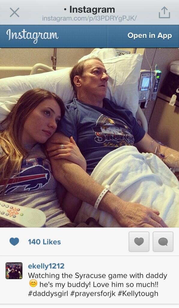 richarddeitsch's tweet image. This photo of former Bills QB Jim Kelly and his daughter (via @Deanna_King) captures every emotion: