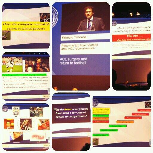 IsokineticMed's tweet photo. #FMS2014 Il Dott.Tencone @juventusfc mostra l'importanza del medico per i #calciatori dopo #ACL per tornare al top! http://t.co/S5rTR11sqs