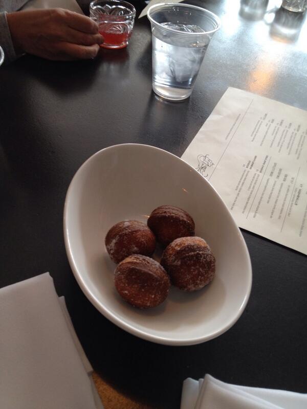 REALRICHMONDVA's tweet photo. Popping Drew's Brioche donut holes in was part of our wonderful hand-to- mouth existence @RogueGentlemen #rvadine http://t.co/g1wLJ2vUj1