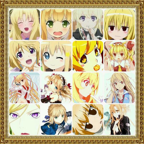 W 金髪キャラ好きな人rt この中に1人でも好きな人いたらrt この中に見てるアニメがある人rt Rtした人全員フォローする ふぁぼした人全員フォローする Http T Co Iomrxprpcy