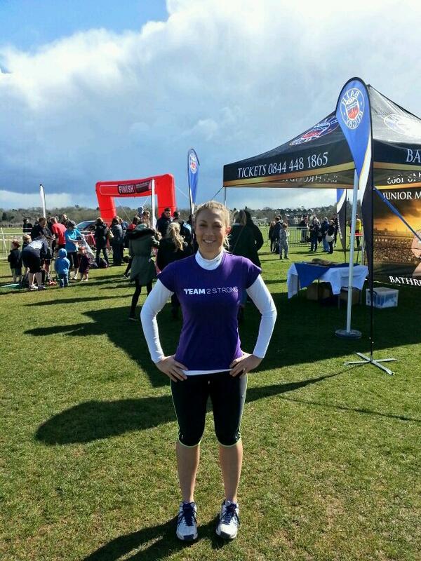 emma_emmaisaac's tweet photo. @EJamesHardy @Team2Strong_ Lovin the T-shirt. Warmed up 4 waves of runners at a Sport Relief event wearing it today! http://t.co/Pd79ti41FV