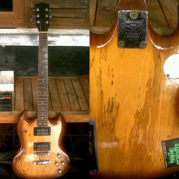 @TendyToys: #ForSale #Dijual #Guitar Washburn PRO series Natural colour, mulus. minat pin:27F7410D langsung cuss!!