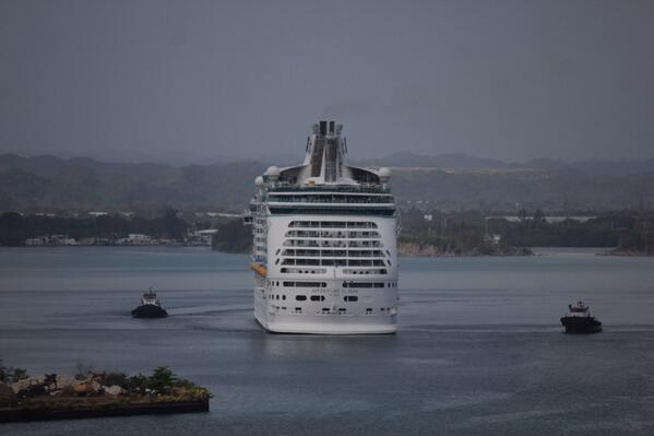 neslynm's tweet photo. Adventure of the Seas back in SJU @PuertosPR @noticel @notiuno @WapaTV http://t.co/s3GfstTqI3