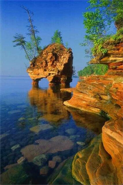 PlacesWow's tweet photo. Apostle Islands, Wisconsin http://t.co/PPVhjASbYz