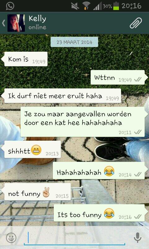 “<a href="/JouwnnMeisjeex/">Romy  ♡ '</a>: HAHA  xdd ! Loveyou :D <a href="/kellskusz/">k e l l y</a> ” klotekind