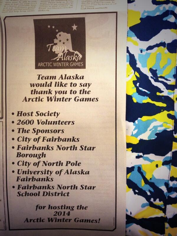 Team Alaska - AWG tweet media
