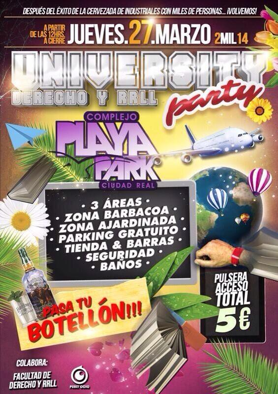 playa_park_'s tweet photo. Si te gustó la fiesta del jueves en PLAYA PARK no te pierdas la que viene. RT y entra en el sorteo de 10 pulseras. http://t.co/s9OIHK10Vu
