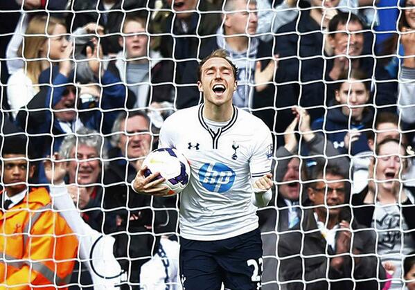 SpursOfficial's tweet photo. Who was your Man Of The Match against Southampton? RT to vote for option 1 - @ChrisEriksen8 #SpursMOTM http://t.co/PELxeeQX4W