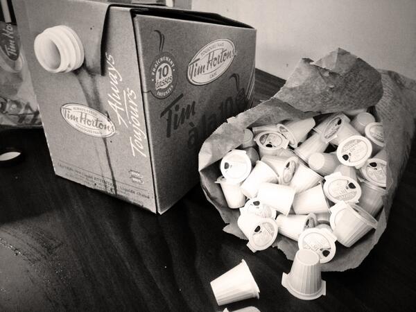 mysterybuds's tweet image. @TimHortons | Buy $10 in coffee, get $10 in free cream!? #costcontrols #waste #deals