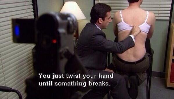 OnlyTheOffice's tweet photo. How to remove a bra http://t.co/JcBAKNAkWU