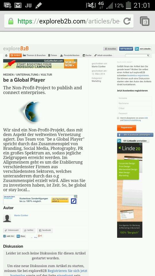 beaglobalplayer's tweet photo. A good way for #marketing @exploreB2B 

Use the Power of platforms to boost your #website 
#socialmedia is not all http://t.co/3DAHxFfohc