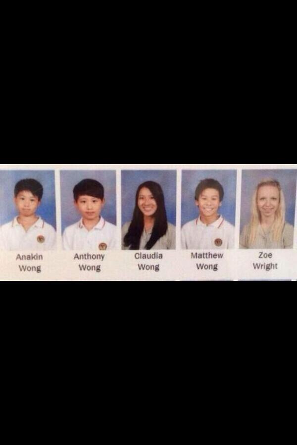 CressKe123's tweet photo. I guess 4 Wongs do make a Wright.  @UnluckyBrah http://t.co/zp6ZRT9sQm