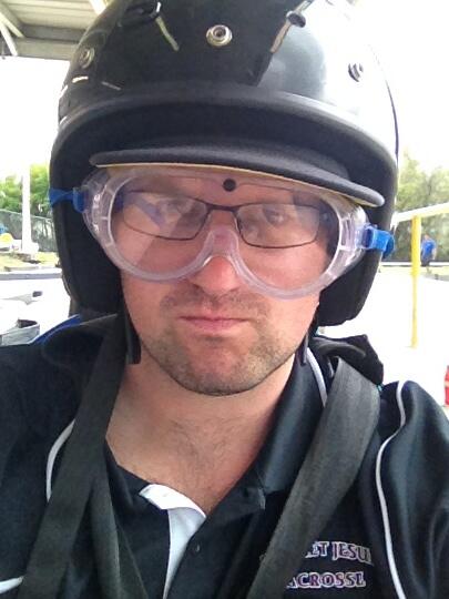 DeSmetLacrosse's tweet image. Quite possibly the worst go-cart driver ever. #zaegel #notfast