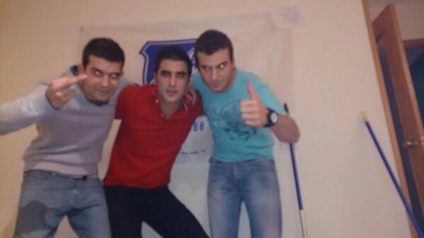 luis_sorin's tweet photo. Gran liada anoche señores! @danielorca1 @rauldcm9 http://t.co/pcbltkLSHo