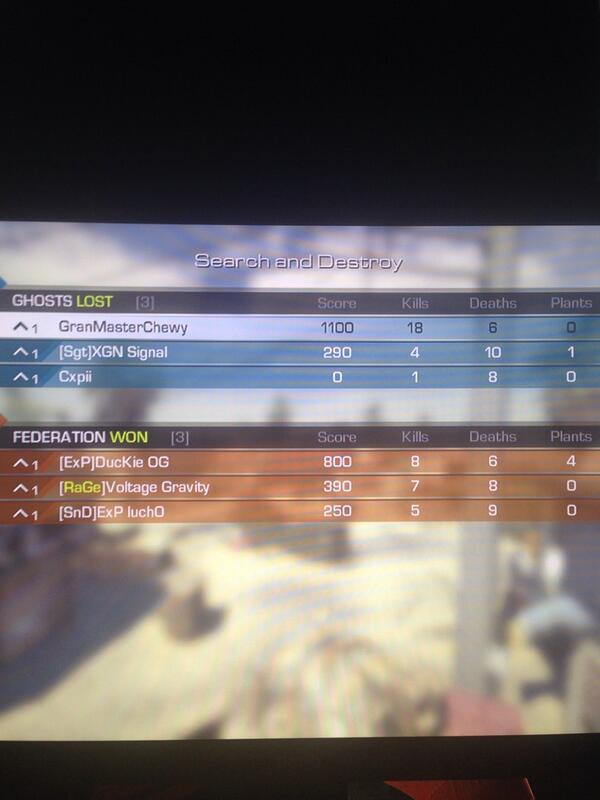 pSChewy's tweet photo. Most kills in snd http://t.co/2ac4RcnZg7
