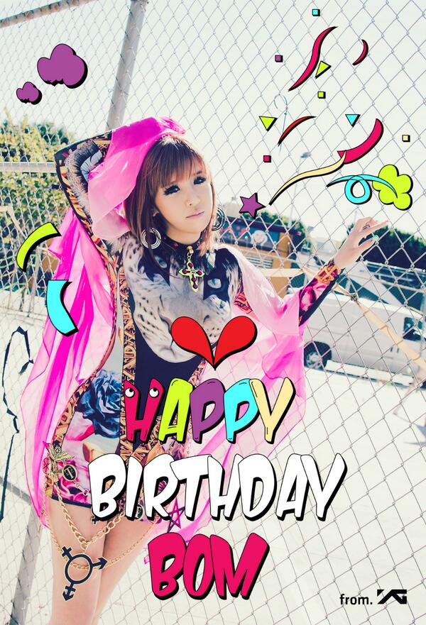 [HAPPY BIRTHDAY BOM]  originally posted by yg-life.com