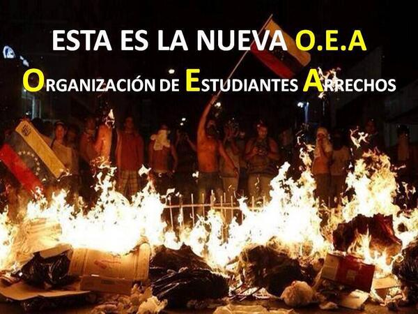 luismoranmusic's tweet photo. Esta es la nueva O.E.A CARAJO la que realmente nos representa http://t.co/VAlpJ7EEuD #MaduroVzlaTeRepudia #VenezuelaTePrometoQue