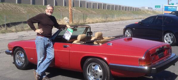 etype876984's tweet photo. CLASSIC Lines of a 12 cyl. road cruiser. 1988 XJ-S. Decade 4 of 7! #GoodToBeBadContest @JaguarUSA http://t.co/UMF4Bwb8hc