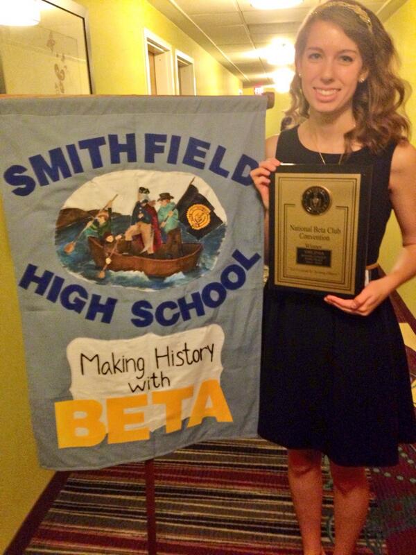 Shs Beta Club On Twitter Anna Mackenstadt Won 3rd Place For The