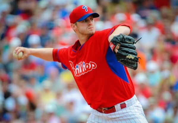 Phillies's tweet photo. Kendrick's line in today's win: 6ip, 5h, 1er, 1bb, 6k. #PhilsSpring http://t.co/wV5dxDGQnz
