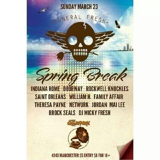 indianarome's tweet image. *RT @BRUHMYRON: Yo, I'm #MOSTDEF in attendance!!! #FUNERALFRESH #GRAMOPHONE