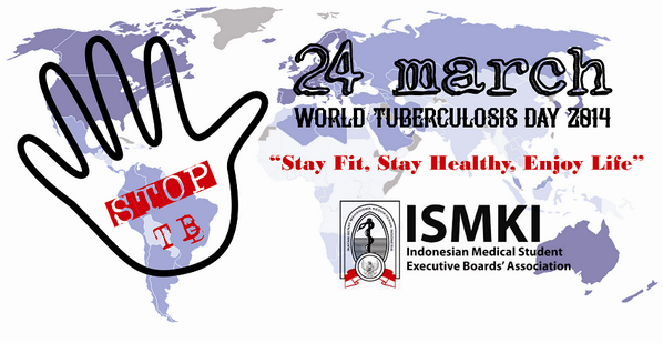 ISMKI_Indonesia's tweet photo. World Tuberculosis Day , "Stay Fit,Stay Healthy, Enjoy Life" #WorldTuberculosisDay #stopTB http://t.co/bxRIekhUg1