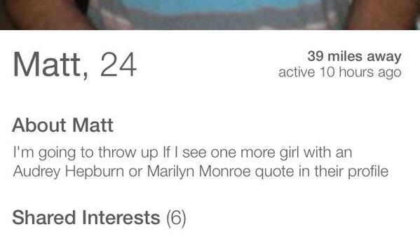 Best Tinder Bios Tindertragedies Twitter