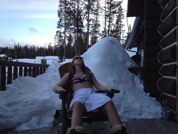 everyone's on a beach and I'm like