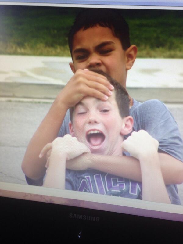 DerrickLamoreau's tweet photo. Tbt to when me and Damian didn't get along http://t.co/UcwBkYleRm
