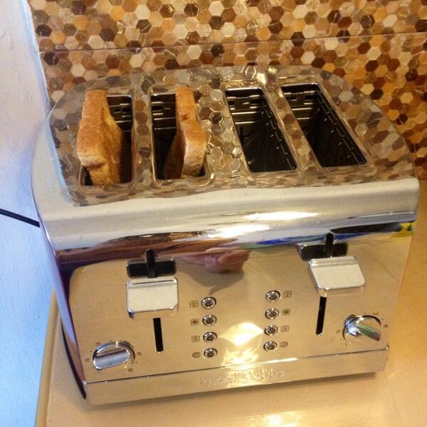 TJ_PosersHunter's tweet image. My New Kitchen Collection. #breadtoaster