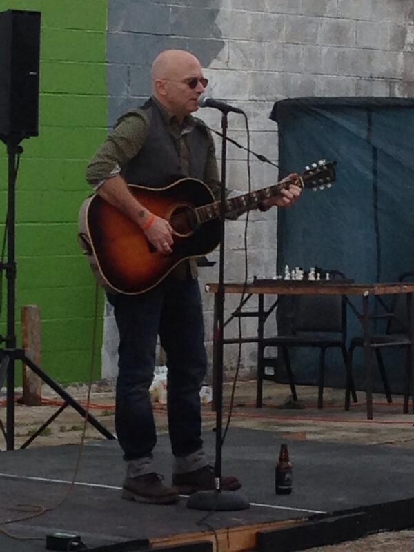 docfunz's tweet photo. Michael Ceveris opening ELM Fest! Thanks Michael. http://t.co/PzZO1B1iDA
