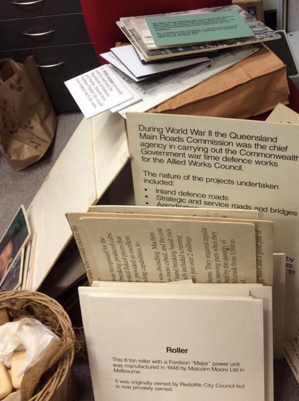 karenlbarrett's tweet photo. #MuseumWeek Going through old display panels-assessing, consolidating hopefully reusing. Just another #DayInTheLife http://t.co/d4bqAGahjT