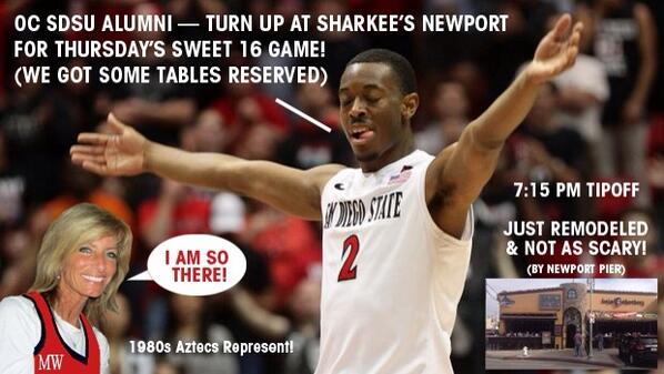 Celebrating our Aztecs! Thursday!