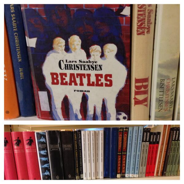 Solvberget's tweet photo. I dag, 24.03, er det nøyaktig 30 år siden Lars Saabye Christensens "Beatles" ble utgitt. #Sølvberget #lesetips http://t.co/0ducuRmHgf