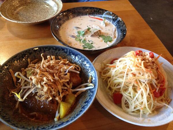 doro604's tweet photo. Flavorful Thai food at Longtail Kitchen at Westminster Quay River Market. Definitely worth checking out. http://t.co/hdJhgr9vso