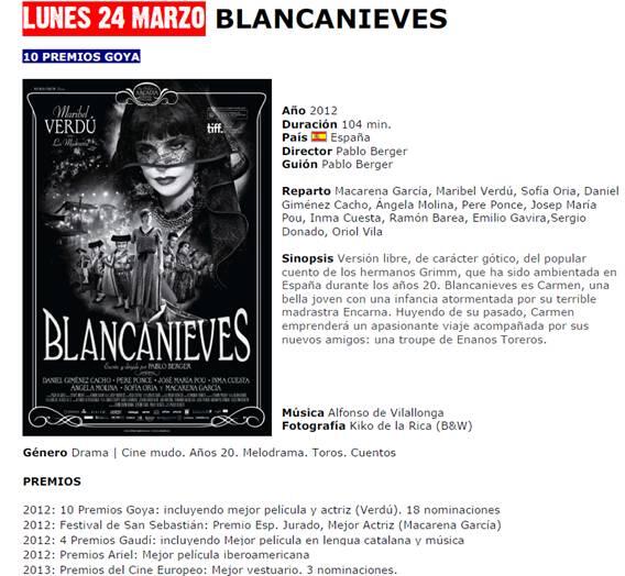 ualmeria's tweet photo. CINE CLUB UNIVERSITARIO:  Hoy, 19h, Cajamar "Las Mariposas". P.Purchena "BLANCANIEVES". ENTRADA LIBRE(compl.aforo) http://t.co/h0hiCWkht2