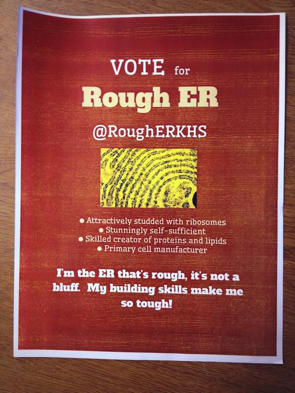 RoughERKHS's tweet photo. @Golgi4President Check out the awesome new campaign flyer! #organelleelectionKHS2014 http://t.co/0j1spMbiVr