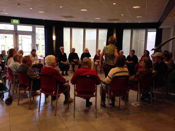Biodanza prikkeling van geest# dementie Eilandzorg de Wieken Zierikzee
