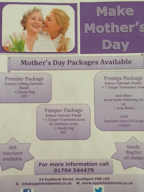ApplefieldD's tweet photo. We've got some great offers on at the moment for #MothersDay so go on, give your mum a treat, she deserves it :) http://t.co/Am2ncVlh2M