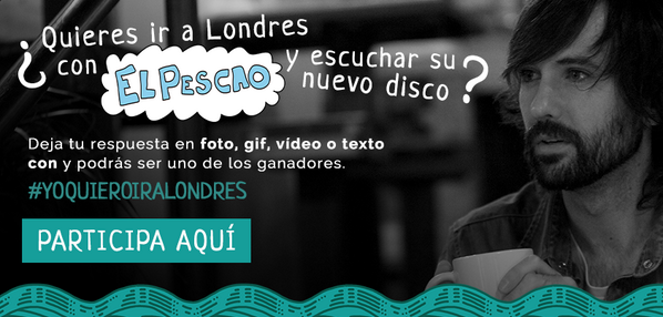 actua_com's tweet photo. ¿Quieres ir con @el_pescao a pasar un fin de semana en Londres? Participa aquí: http://t.co/VXbcxU1q0N http://t.co/MhRVL6G3U9