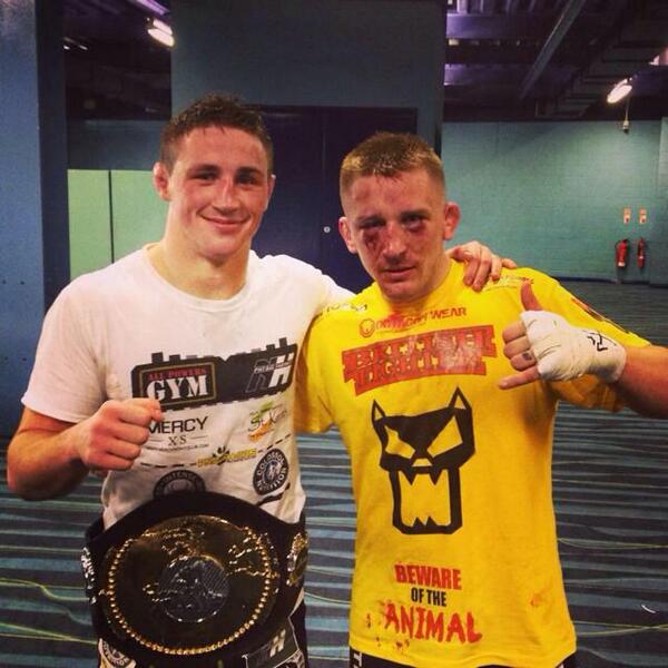 CatchWrestling1's tweet photo. Well done @Brendan264 and @Kane86mousah. Absolutely smashed it. #MMA #UK #Dangerous #Manchester http://t.co/SriiI6j59Z