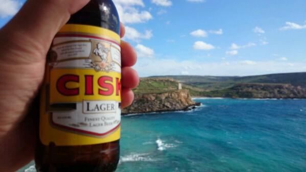 Cisk Lager bottle