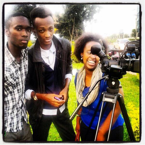 LEECharmLIVE's tweet photo. Shooting our first ever episode of insync Rwanda I gatta say time does fly. http://t.co/OZPlZvHttA