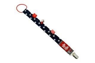 Nieuw via <a href="/bol_com/">bol</a> speenkoord Stars Blauw!