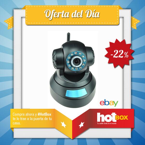 hotbox_cl's tweet photo. Sólo por hoy #eBay te da un 22% de dcto en la compra de cámara de seguridad http://t.co/yPmO46rPff http://t.co/7cmQzHVdjS