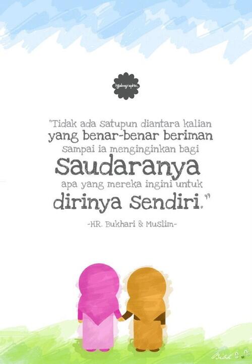 Ainin On Twitter Kita Semua Saudara Saudara Sesama Islam U K H U W A H Itu Indah Ukhuwah Fillah Http T Co Gbmchp0xvl Twitter