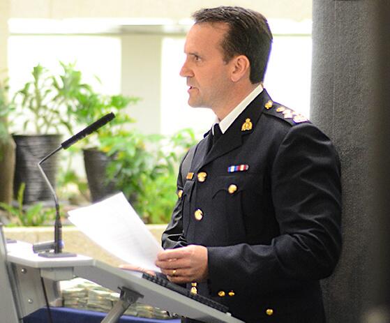 rcmpmb's tweet image. &quot;Each and every seizure sends a message&quot; - A/Commr Kevin Brosseau #rcmpmb #mbgov #wpgpolice #criminalforfeiture