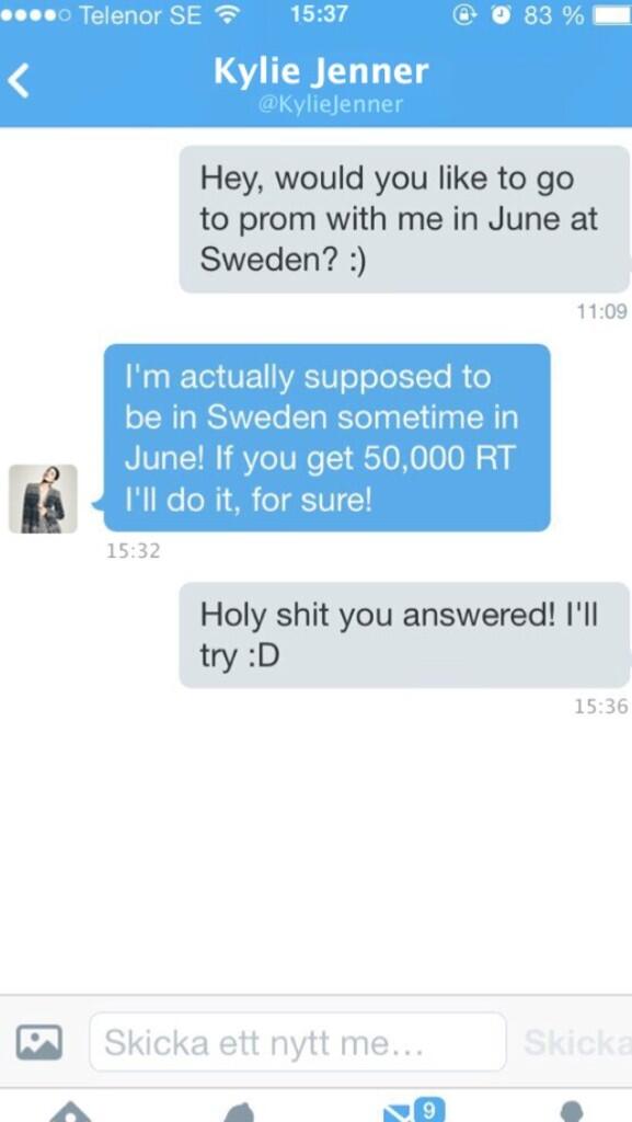 Herrejävlar, hon svarade😳 Help me :D