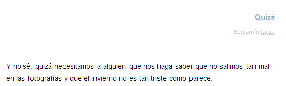 DeboConfesarQue's tweet photo. Quizá. http://t.co/9rjApPoz4J Fragmento: http://t.co/gUFvtoIORP